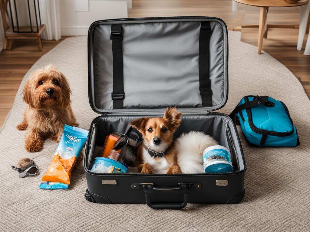 packing essentials for pet-inclusive vacation