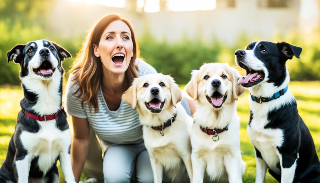 dogs reading human emotions